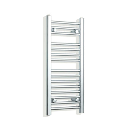 Towel Rail Only 350mm Wide 800mm High Flat Chrome Heated Towel Rail Radiator