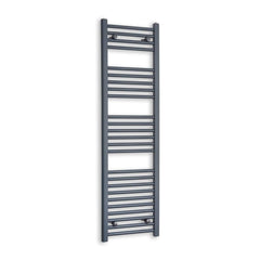 Towel Rail Only 400 x 1400 Flat Anthracite Sand Grey Heated Towel Radiator