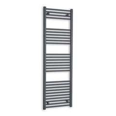 Towel Rail Only 400 x 1600 Flat Anthracite Sand Grey Towel Rail Radiator