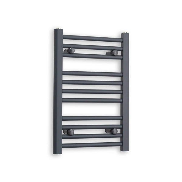 Towel Rail Only 400 x 600 Flat Anthracite Sand Grey Heated Towel Radiator