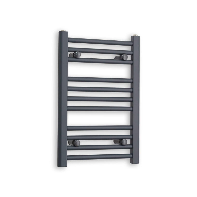 Towel Rail Only 400 x 600 Flat Anthracite Sand Grey Heated Towel Radiator