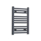 Towel Rail Only 400 x 600 Flat Anthracite Sand Grey Heated Towel Radiator