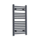 Towel Rail Only 400 x 800 Flat Anthracite Sand Grey Towel Rail Radiator HTR