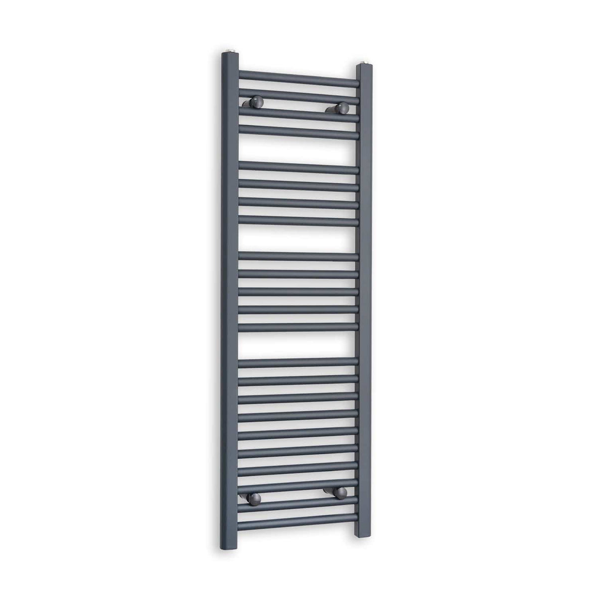 Towel Rail Only 400mm Wide 1200mm High Flat Anthracite Heated Towel Rail