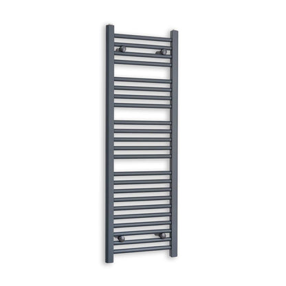 Towel Rail Only 400mm Wide 1200mm High Flat Anthracite Heated Towel Rail