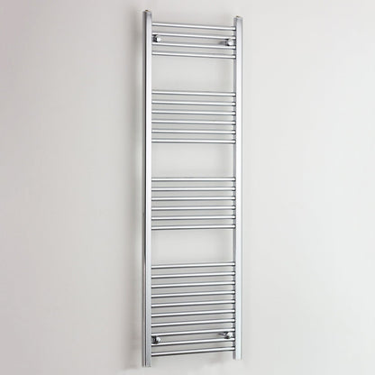 Towel Rail Only 400mm Wide 1600mm High Curved Chrome Heated Towel Rail HTR