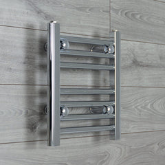 Towel Rail Only 400mm Wide 400mm High Flat Chrome Towel Rail Radiator HTR
