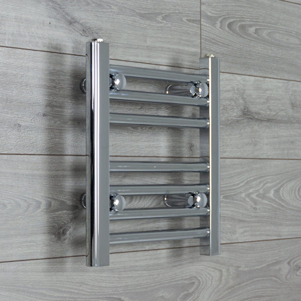 Towel Rail Only 400mm Wide 400mm High Flat Chrome Towel Rail Radiator HTR