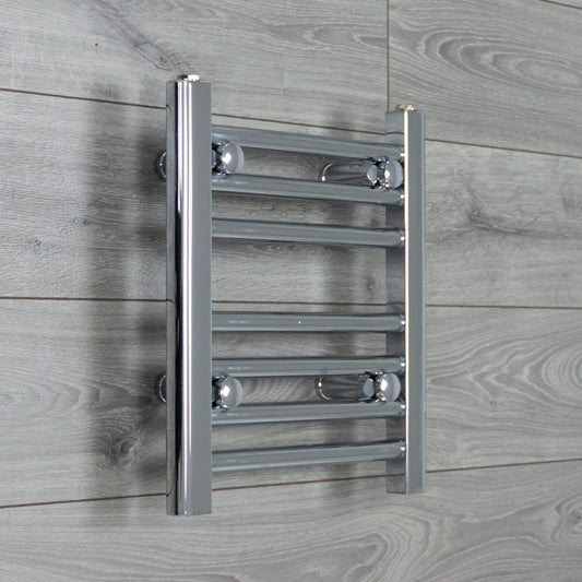 Towel Rail Only 400mm Wide 400mm High Flat Chrome Towel Rail Radiator HTR