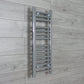 Towel Rail Only 400mm Wide 800mm High Flat Chrome Heated Towel Radiator HTR