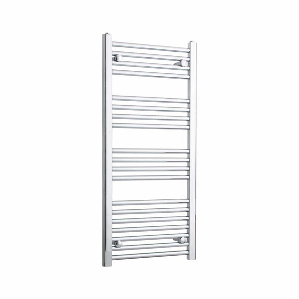 Towel Rail Only 450mm Wide 1000mm High Flat Chrome Towel Rail Radiator