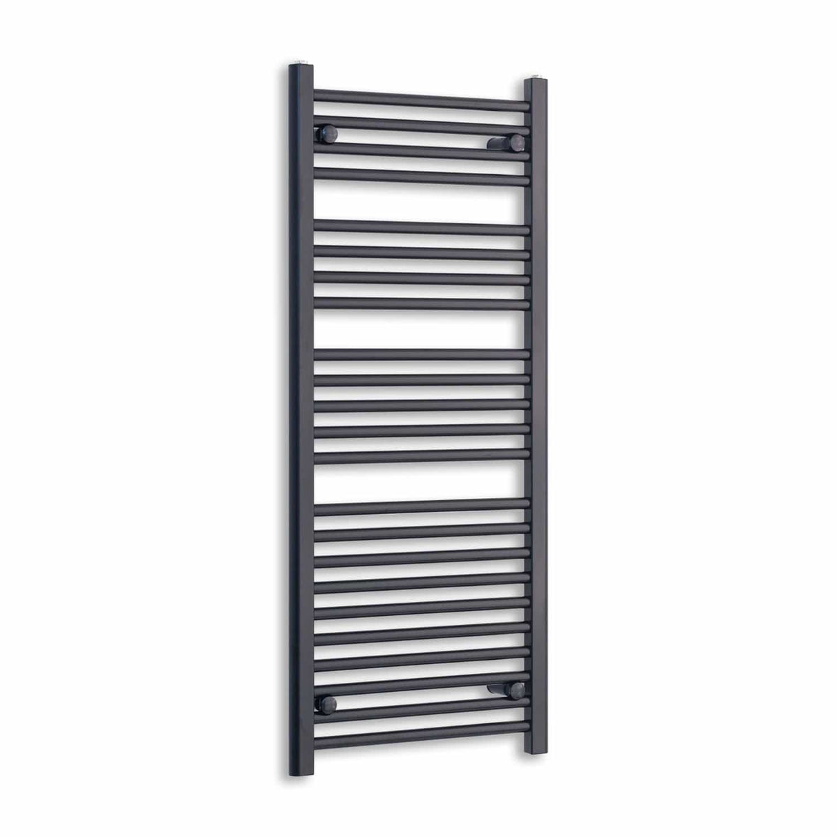 Towel Rail Only 450mm Wide 1200mm High Flat Black Heated Towel Rail Radiator