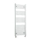 Towel Rail Only 450mm Wide 1200mm High Flat Chrome Heated Towel Radiator