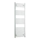 Towel Rail Only 450mm Wide 1400mm High Flat Chrome Heated Towel Rail