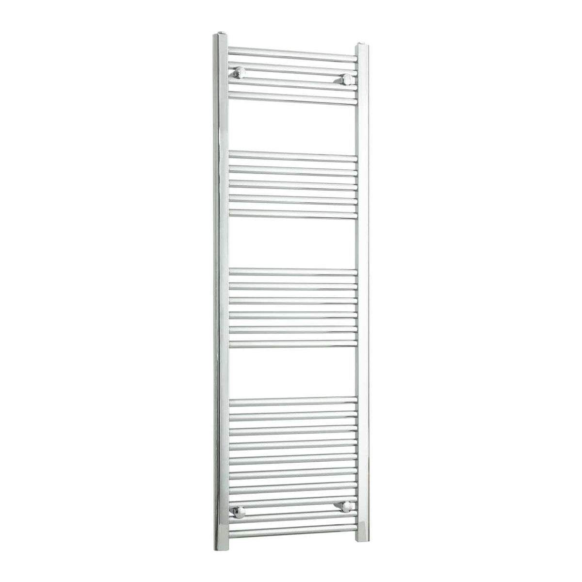 Towel Rail Only 450mm Wide 1400mm High Flat Chrome Heated Towel Rail