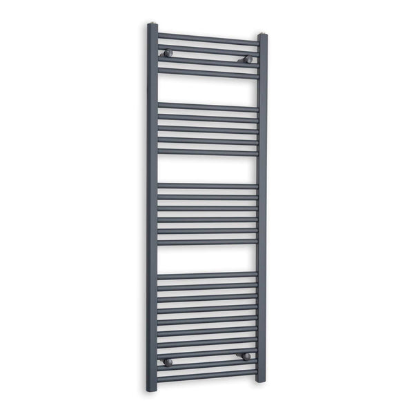Towel Rail Only 500 x 1400 Flat Anthracite Sand Grey Heated Towel Rail