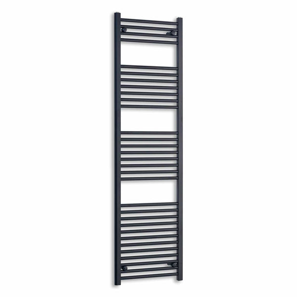 Towel Rail Only 500 x 1800 Flat Black Heated Towel Rail Radiator HTR