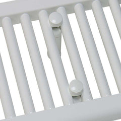 500 x 400mm High Flat White Heated Towel Rail Radiator HTR