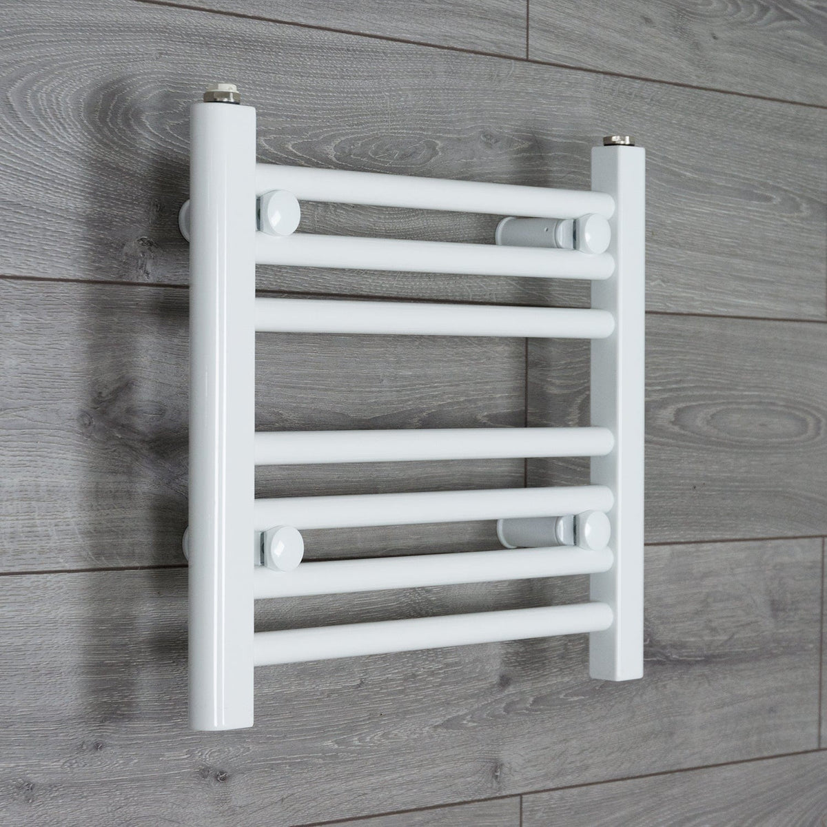 Towel Rail Only 500 x 400mm High Flat White Heated Towel Rail Radiator HTR