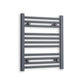 Towel Rail Only 500 x 600 Flat Anthracite Sand Grey Heated Towel Rail HTR
