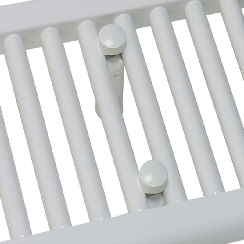 500 x 600mm High Flat White Heated Towel Rail Radiator HTR