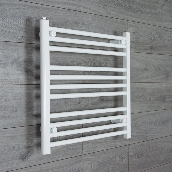 Towel Rail Only 500 x 600mm High Flat White Heated Towel Rail Radiator HTR