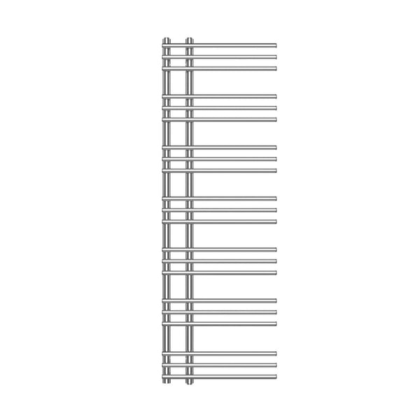 500mm Wide 1500mm High Difta Designer Chrome Towel Radiator