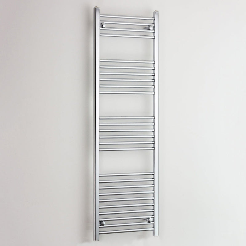 Towel Rail Only 500mm Wide 1600mm High Curved Chrome Heated Towel Rail Radiator HTR
