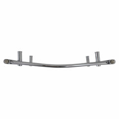 500mm Wide 1600mm High Curved Chrome Heated Towel Rail Radiator HTR