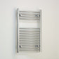Towel Rail Only 500mm Wide 800mm High Flat Chrome Heated Towel Rail HTR
