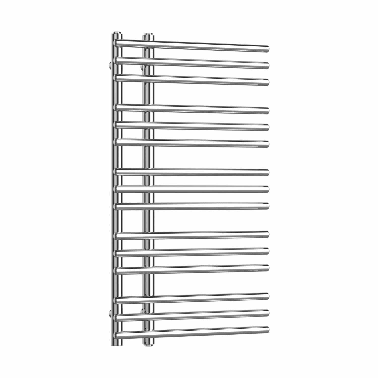 500mm Wide 900mm High Difta Designer Chrome Towel Radiator