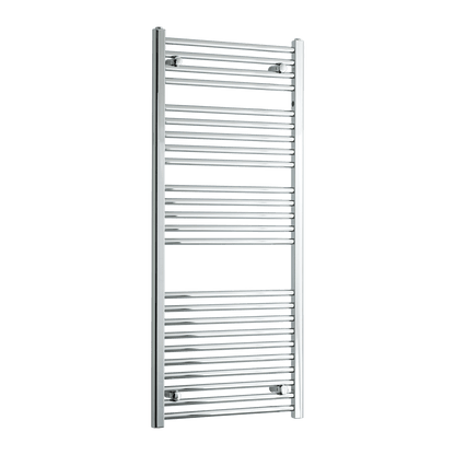 Towel Rail Only 550 x 1300 Straight Chrome Heated Towel Rail Central Heating