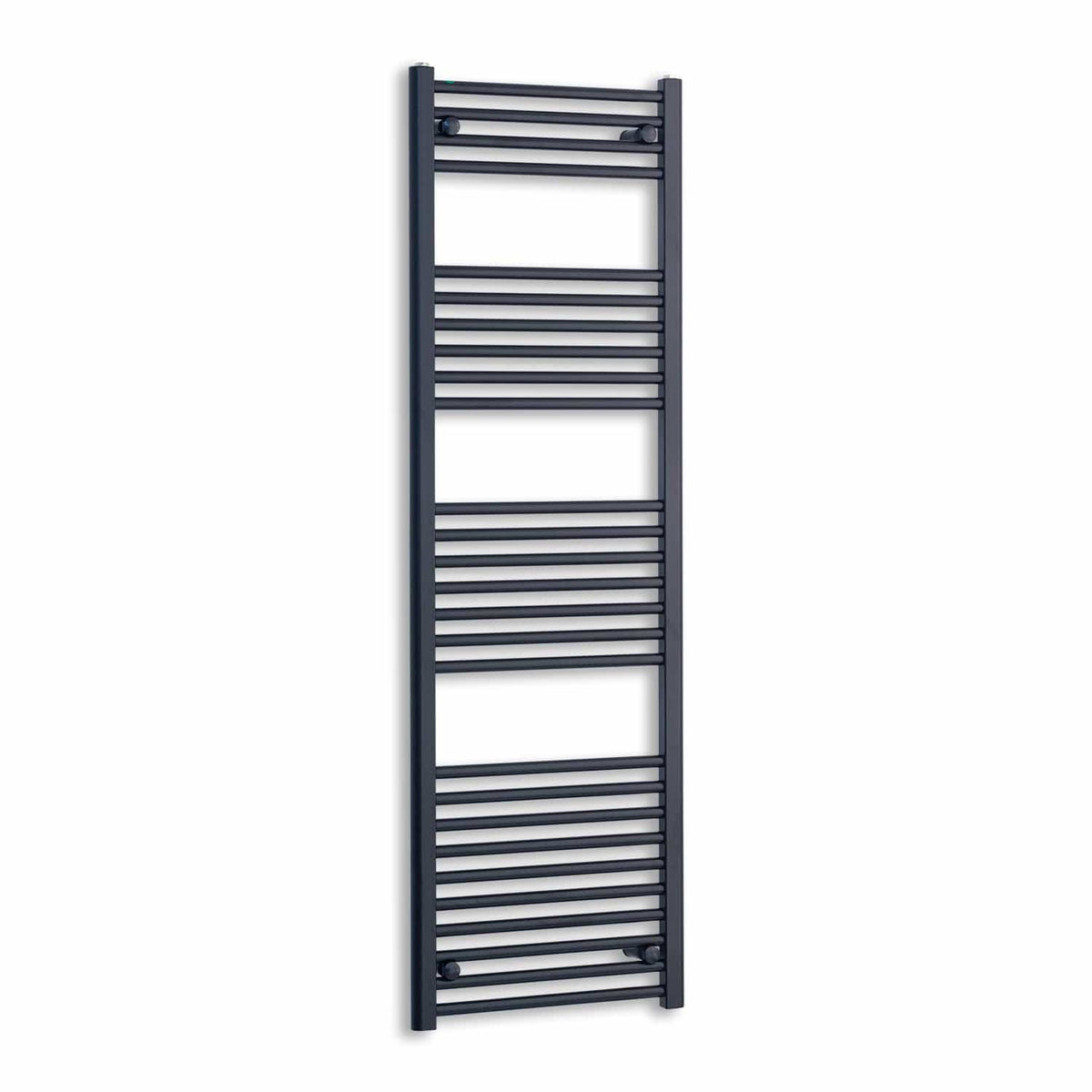 Towel Rail Only 550mm Wide 1600mm High Flat Black Heated Towel Rail Radiator