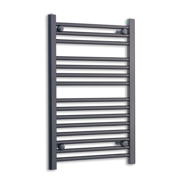 Towel Rail Only 550mm Wide 800mm High Flat Black Heated Towel Rail Radiator