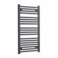 Towel Rail Only 600mm Wide 1000mm High Flat Black Heated Towel Rail HTR
