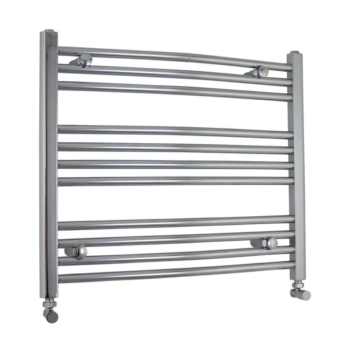 Towel Rail Only 600mm Wide 600mm High Curved Chrome Heated Towel Rail HTR