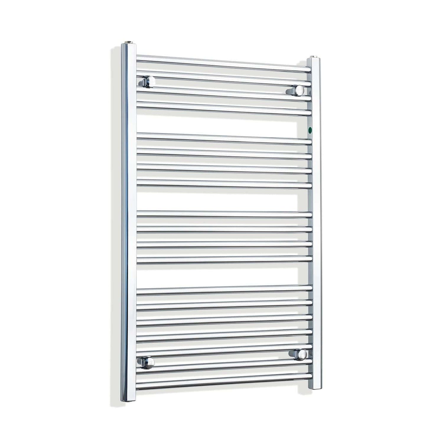 Towel Rail Only 650mm Wide 1000mm High Flat Chrome Heated Towel Rail