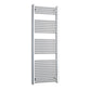 Towel Rail Only 650mm Wide 1800mm High Flat Chrome Heated Towel Radiator