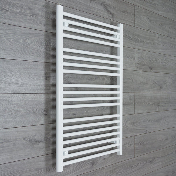 Towel Rail Only 700 W x 1000 H Flat White Heated Towel Rail Radiator HTR