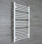 Towel Rail Only 700 W x 1000 H Flat White Heated Towel Rail Radiator HTR