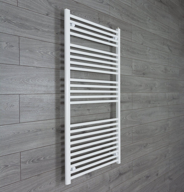 Towel Rail Only 700 x 1300 Flat White Heated Towel Rail Radiator HTR
