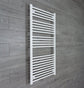 Towel Rail Only 700 x 1300 Flat White Heated Towel Rail Radiator HTR