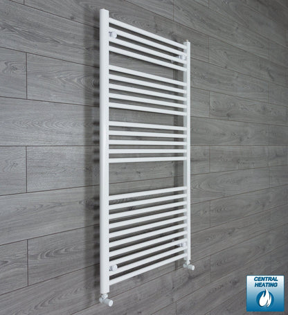 700 x 1300 Flat White Heated Towel Rail Radiator HTR