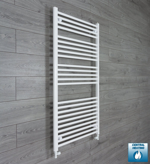 700 x 1300 Flat White Heated Towel Rail Radiator HTR