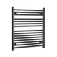 Towel Rail Only 700 x 800 Flat Black Heated Towel Rail Radiator HTR