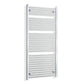 Towel Rail Only 700mm Wide 1500mm High Flat Chrome Heated Towel Rail HTR