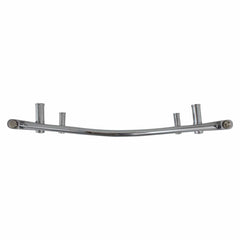 700mm Wide 1700mm High Curved Chrome Heated Towel Rail HTR