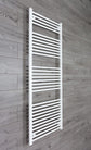 Towel Rail Only 700mm Wide 1700mm High Flat White Heated Towel Rail Radiator