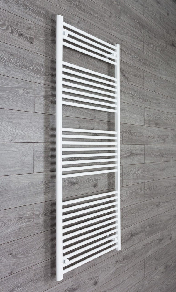 Towel Rail Only 700mm Wide 1700mm High Flat White Heated Towel Rail Radiator