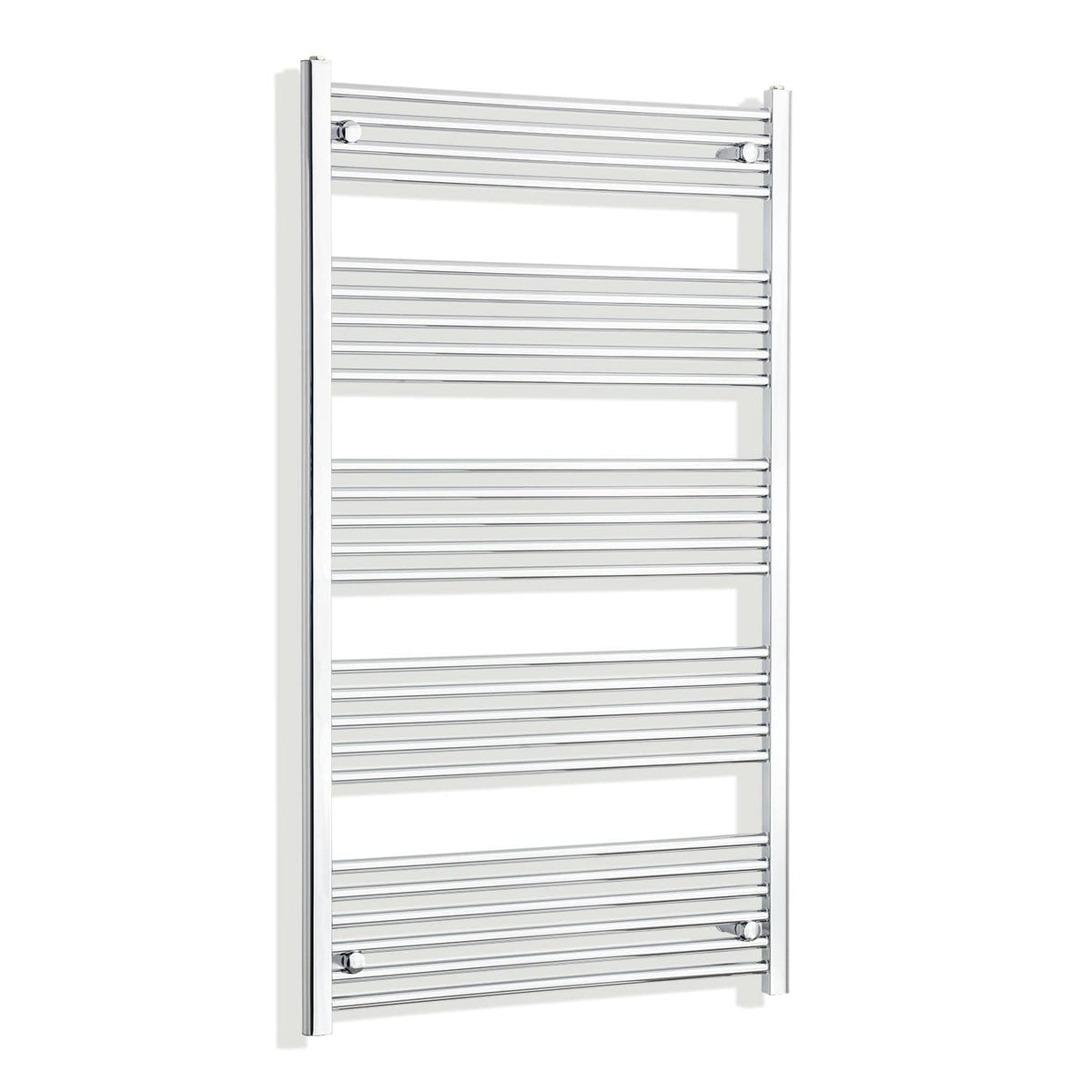 Towel Rail Only 750mm Wide 1400mm High Flat Chrome Heated Towel Rail HTR